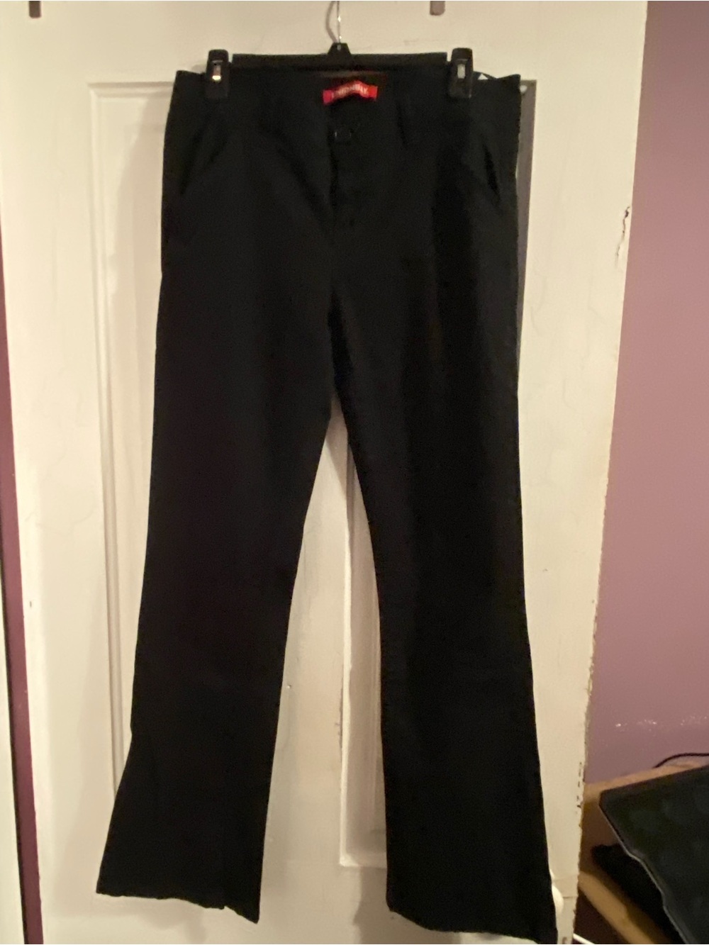 UNIONBAY Black Women's Straight-Leg Pants